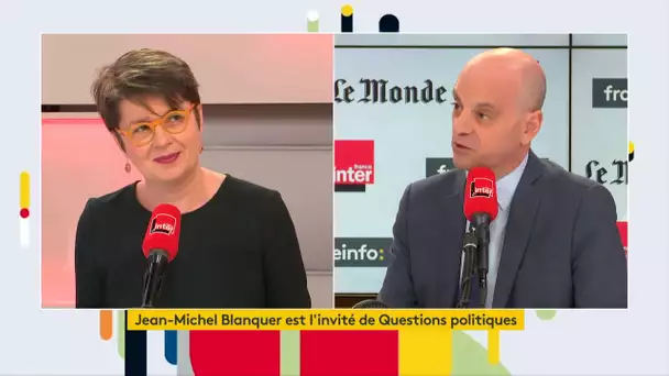 Jean-Michel Blanquer : Le contrôle continu du bac "pas corrigé par les professeurs de l'élève"