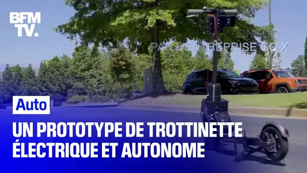 Une entreprise américaine dévoile un prototype de trottinette électrique autonome