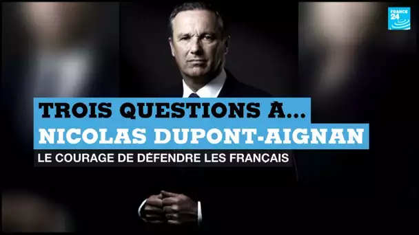 Élections européennes : 3 questions à Nicolas Dupont-Aignan