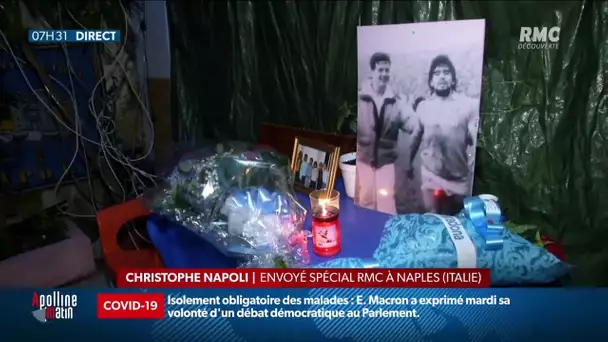 Naples se réveille avec une tristesse immense après la mort de Diego Maradona