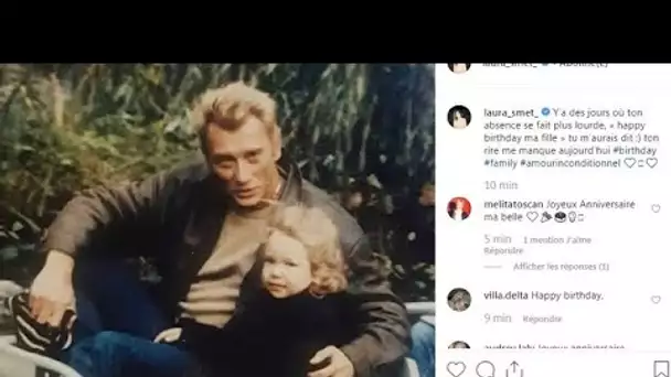 Laura Smet partage un message poignant sur l'absence de Johnny Hallyday pour son 36e anniversaire