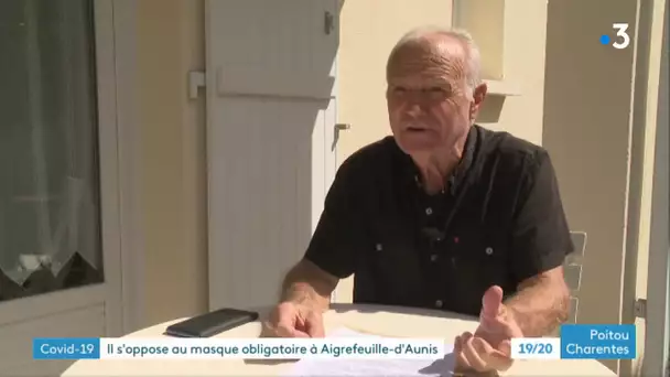 Aigrefeuille-d'Aunis (17) : un retraité attaque la mairie contre le port du masque