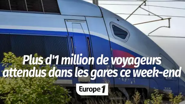 "Le train est toujours une aventure" : plus d'un million de voyageurs attendus dans les gares ce …