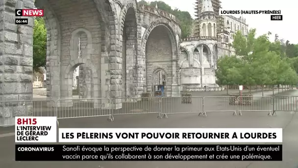 Le Sanctuaire de Lourdes rouvre partiellement ses portes