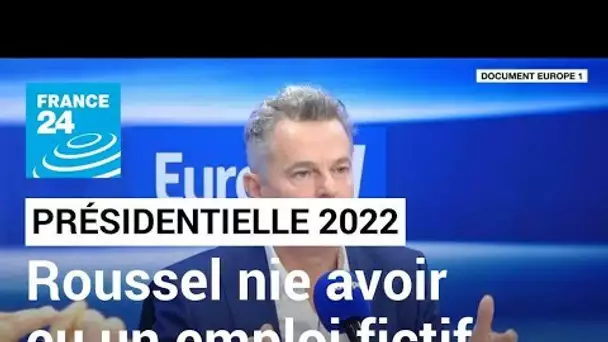 Présidentielle 2022 : Fabien Roussel dément avoir occupé un emploi fictif • FRANCE 24