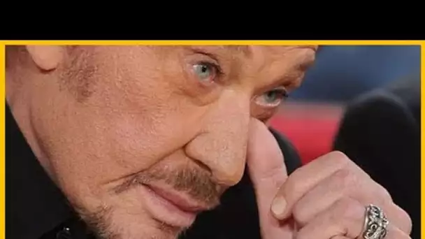 La confidence de Johnny Hallyday avant de nous quitter, les larmes aux yeux.