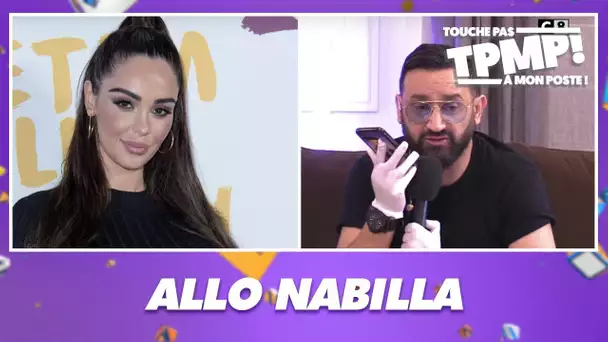 Nabilla appelle Cyril Hanouna en direct de Dubaï pour poser quelques questions aux docteurs