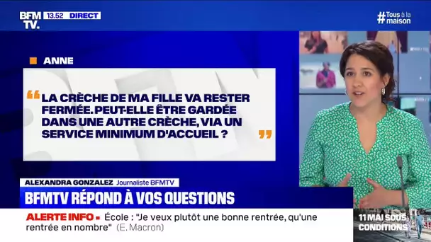 La crèche de ma fille reste fermée, peut-elle aller dans une autre crèche? BFMTV vous répond