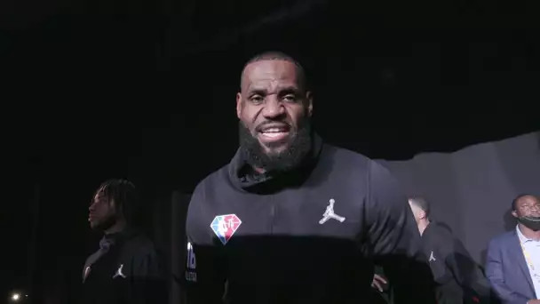 LeBron Called Winning Before #NBAAllStar Intros