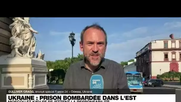 En direct : la Russie et l'Ukraine s'accusent mutuellement du bombardement d'une prison • FRANCE 24