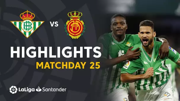 Resumen de Real Betis vs RCD Mallorca (2-1)