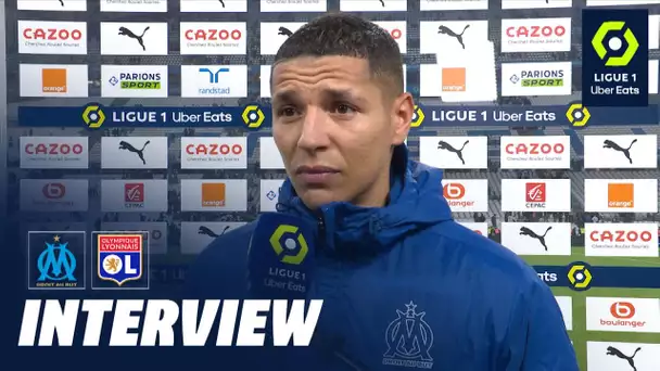 Interview de fin de match : OLYMPIQUE DE MARSEILLE - OLYMPIQUE LYONNAIS (1-0)  / 2022/2023