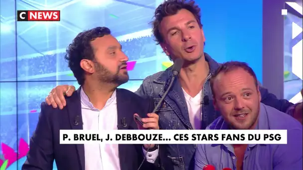 Patrick Bruel, Jamel Debbouze...ces stars fans du PSG