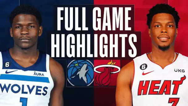 TIMBERWOLVES at HEAT | FULL GAME HIGHLIGHTS | December 26th, 2022