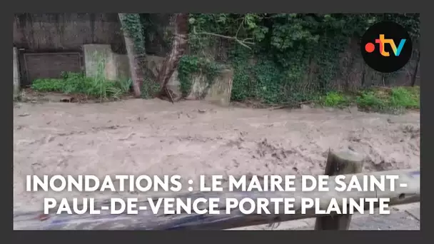 Inondations : après la coulée pestilentielle, le maire de Saint-Paul-de-Vence  porte plainte