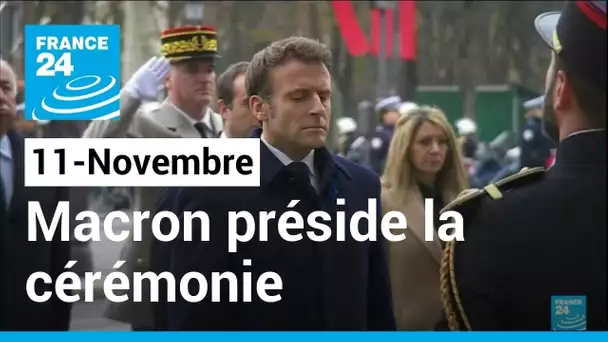 Macron préside la cérémonie de commémoration du 11-Novembre à Paris • FRANCE 24