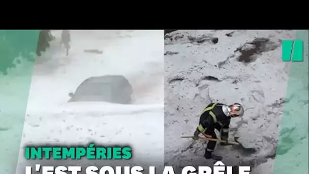 Les images des violents orages de grêle sur les Vosges