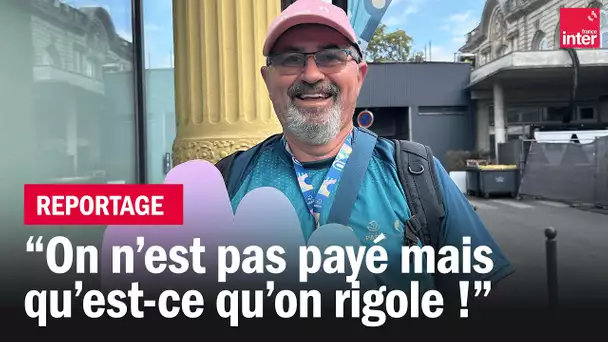 "On n'est pas payé mais qu'est-ce qu'on rigole !" : Bernard, bénévole pour les JO