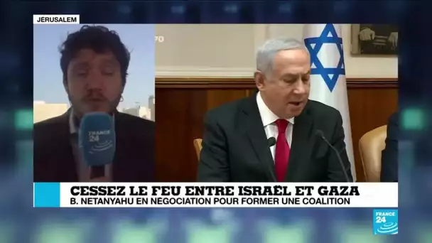 Cessez-le feu entre Israël et Gaza: B.Netanyahu en négociation pour former une coalition