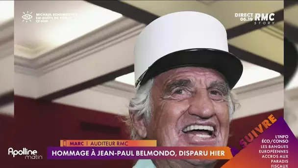 Reportage dans le Paris de Belmondo