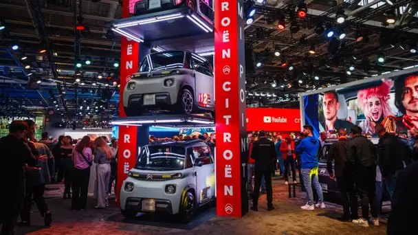 «On se sent plus en sécurité» : au salon de l'automobile, le succès des voitures sans permis