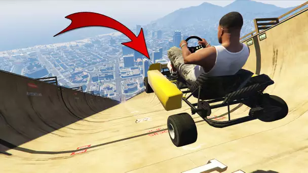 LA PLUS GROSSE RAMPE WTF SUR GTA 5 !