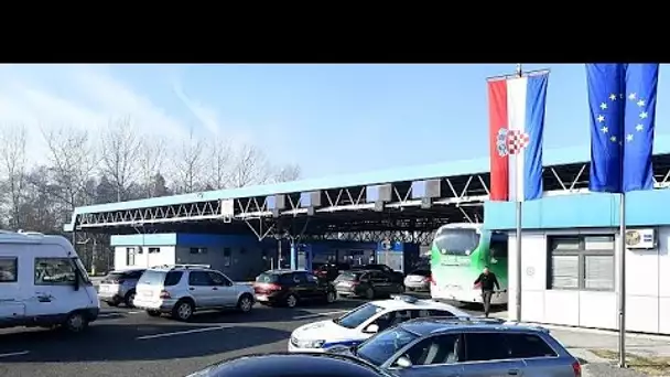 Feu vert à l'entrée de la Croatie dans l'espace Schengen