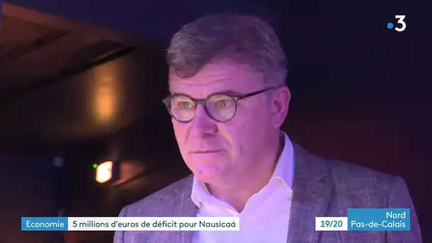 Economie : 5 millions d'euros de déficit pour Nausicaa, 3 questions à Christophe Sirugue, Directeur.