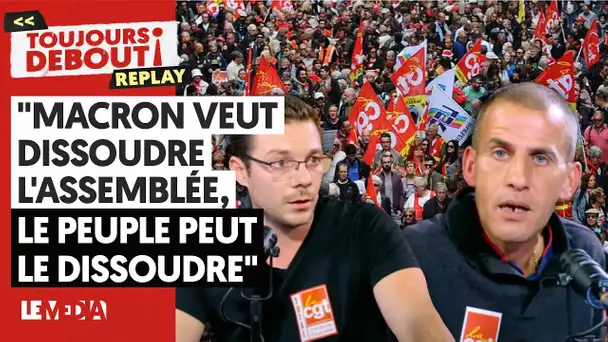 « LE PEUPLE PEUT DISSOUDRE MACRON ... »