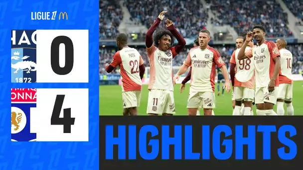 Lyon FAIT LE SPECTACLE sur le terrain du Havre | 8ème journée - Ligue 1 McDonald's 24/25