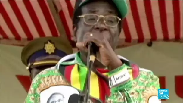 Portrait de Robert Mugabe, décédé à l'âge de 95 ans