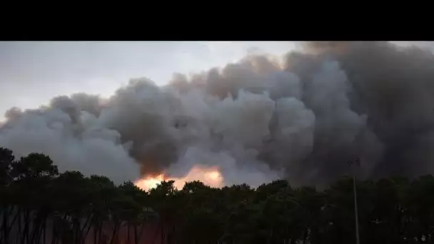 Incendies en France : 165 hectares détruits à Anglet, le feu est maîtrisé