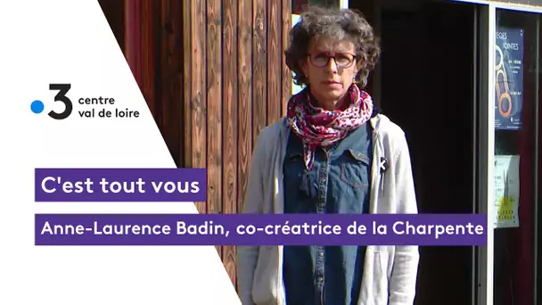 Amboise : découvrez le portrait d' Anne-Laurence Badin,  co-créatrice de la Charpente