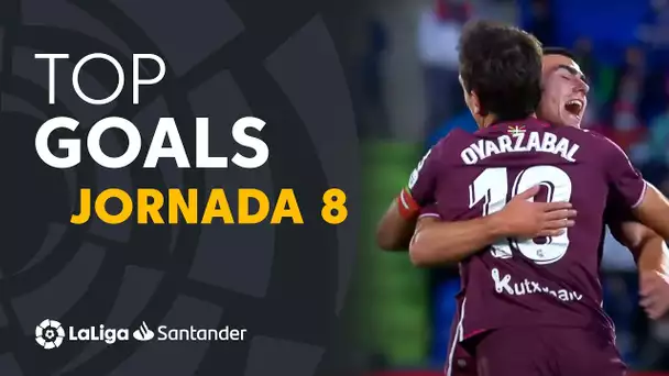 Todos los goles de la jornada 8 de LaLiga Santander 2021/2022