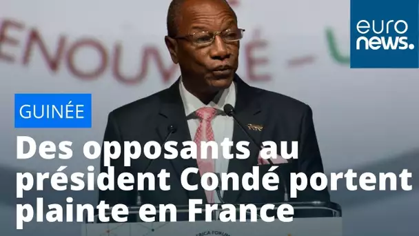 Guinée : des opposants au président Condé portent plainte en France pour corruption