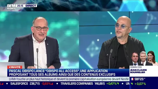 Tech&Co: Pascal Obispo présente son nouveau service de streaming, "Obispo all Access"