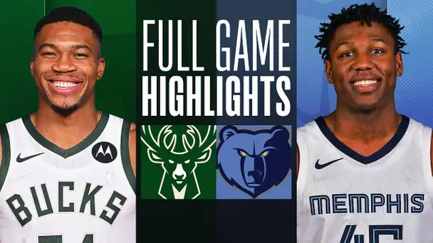 BUCKS at GRIZZLIES | FULL GAME HIGHLIGHTS | February 15, 2024