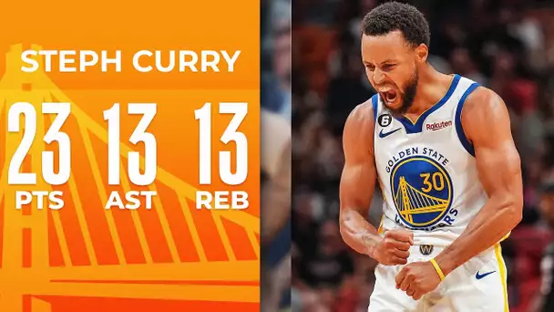 Steph Curry Records 10th Triple-Double Of His Career