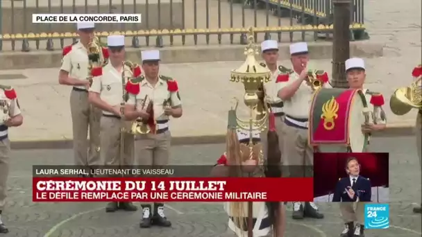 Cérémonie du 14 juillet : le tableau de la Légion étrangère