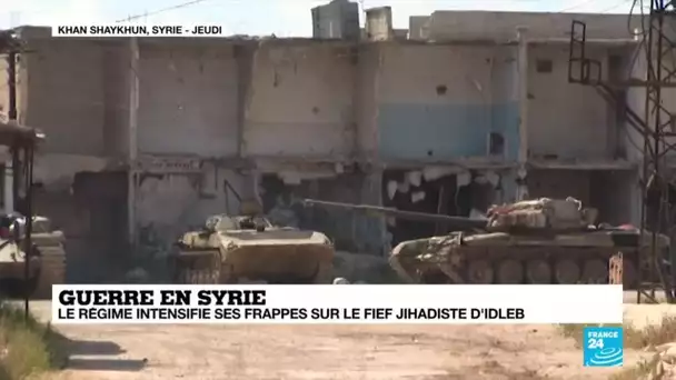 La régime intensifie ses frappes sur le fief jihadiste d'Idlib