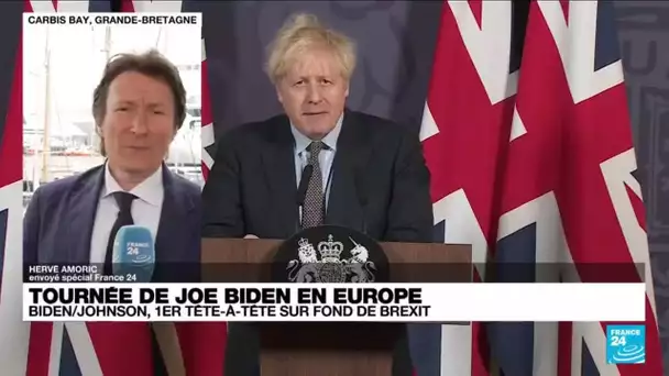 Joe Biden en Europe : premier tête-à-tête avec Boris Johnson sur fond de Brexit