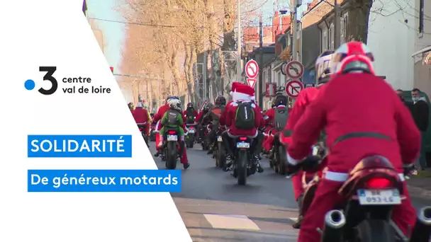 Saint-Florent-sur-Cher : des motards en Pères Noël, un rassemblement festif mais aussi caritatif