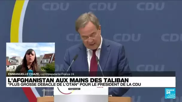 Taliban en Afghanistan : un "désastre politique et humanitaire" pour le président de la CDU