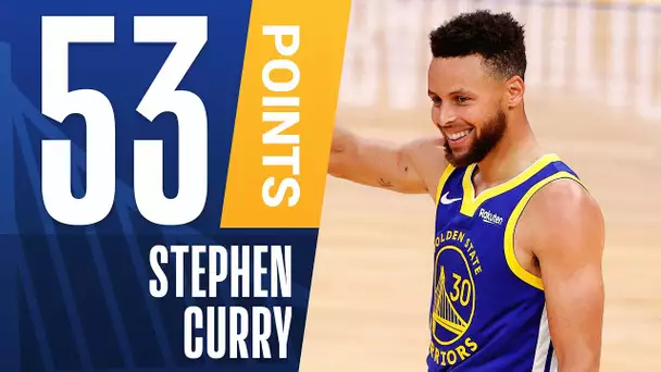 Steph Curry Posts 53 PTS on HISTORIC Night! 🔥