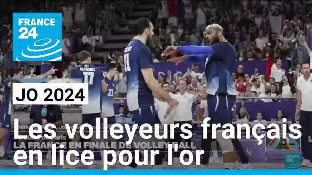 JO 2024 : les volleyeurs français en finale contre la Pologne veulent conserver leur titre olympique