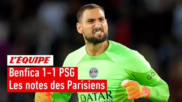 Benfica 1-1 PSG : Donnarumma, Verratti, Marquinhos... Les notes des Parisiens