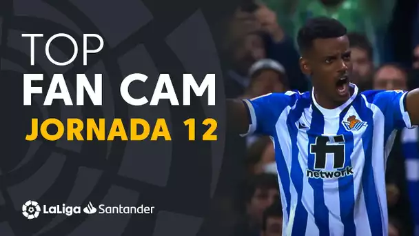 LaLiga Fan Cam Jornada 12: Isak, Vini Jr. & Guillamón