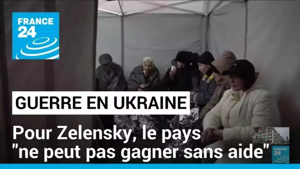 Attaque de missiles russe sur Kiev : "on ne peut pas gagner sans aide" pour Zelensky • FRANCE 24