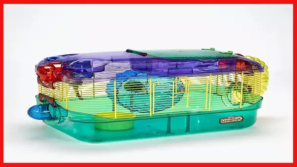 Kaytee CritterTrail One Level Habitat for Pet Gerbils, Hamsters or Mice