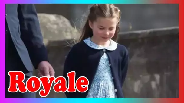 La princesse Charlotte sort avec le look de m0de qu'elle a depuis ses tout-petits